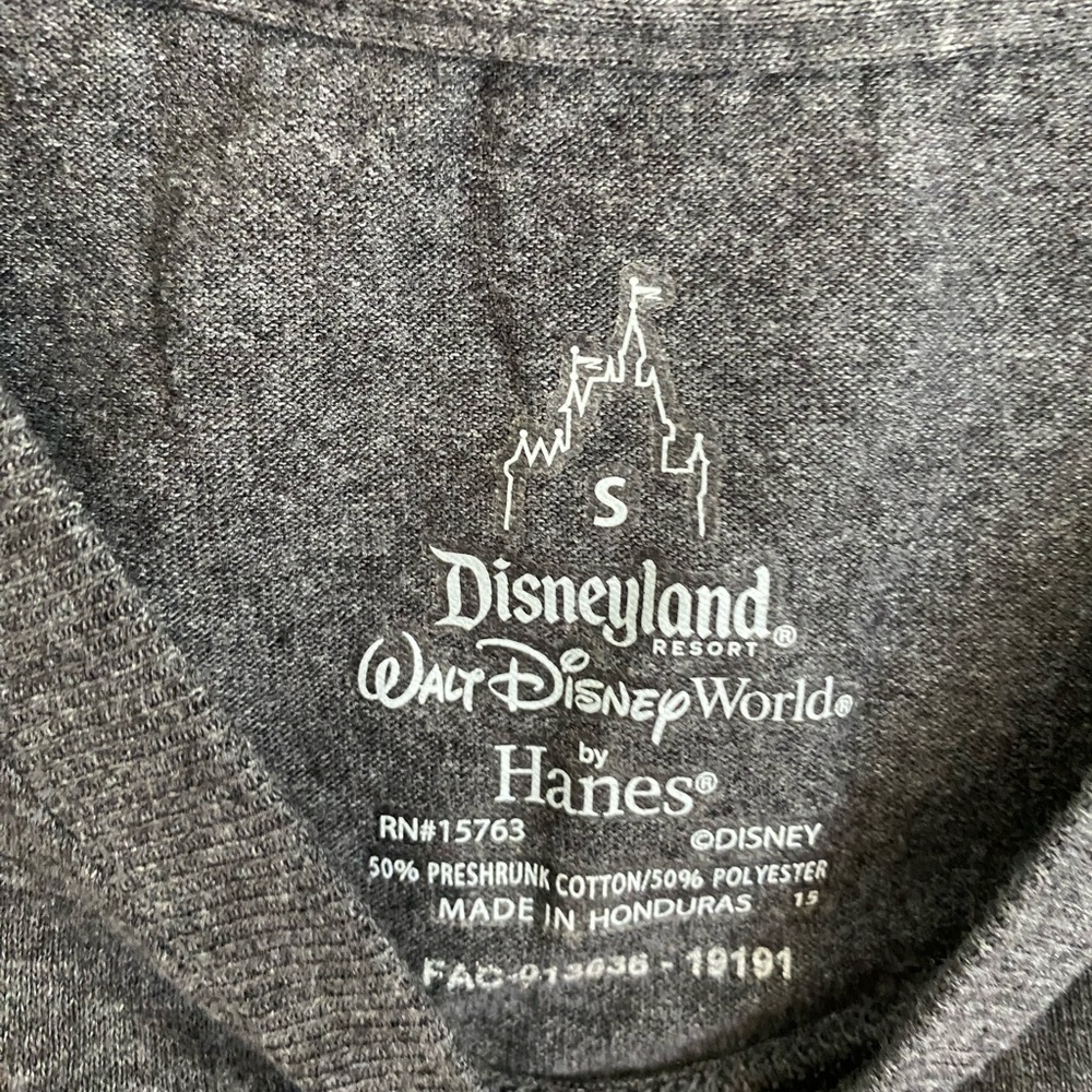 Mickey Mouse Vacation Mode T-Shirt Tank Top Size Small Grey - Picture 3 of 4